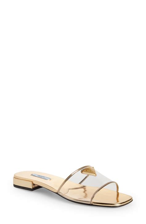 sandals prada heels|prada transparent sandals.